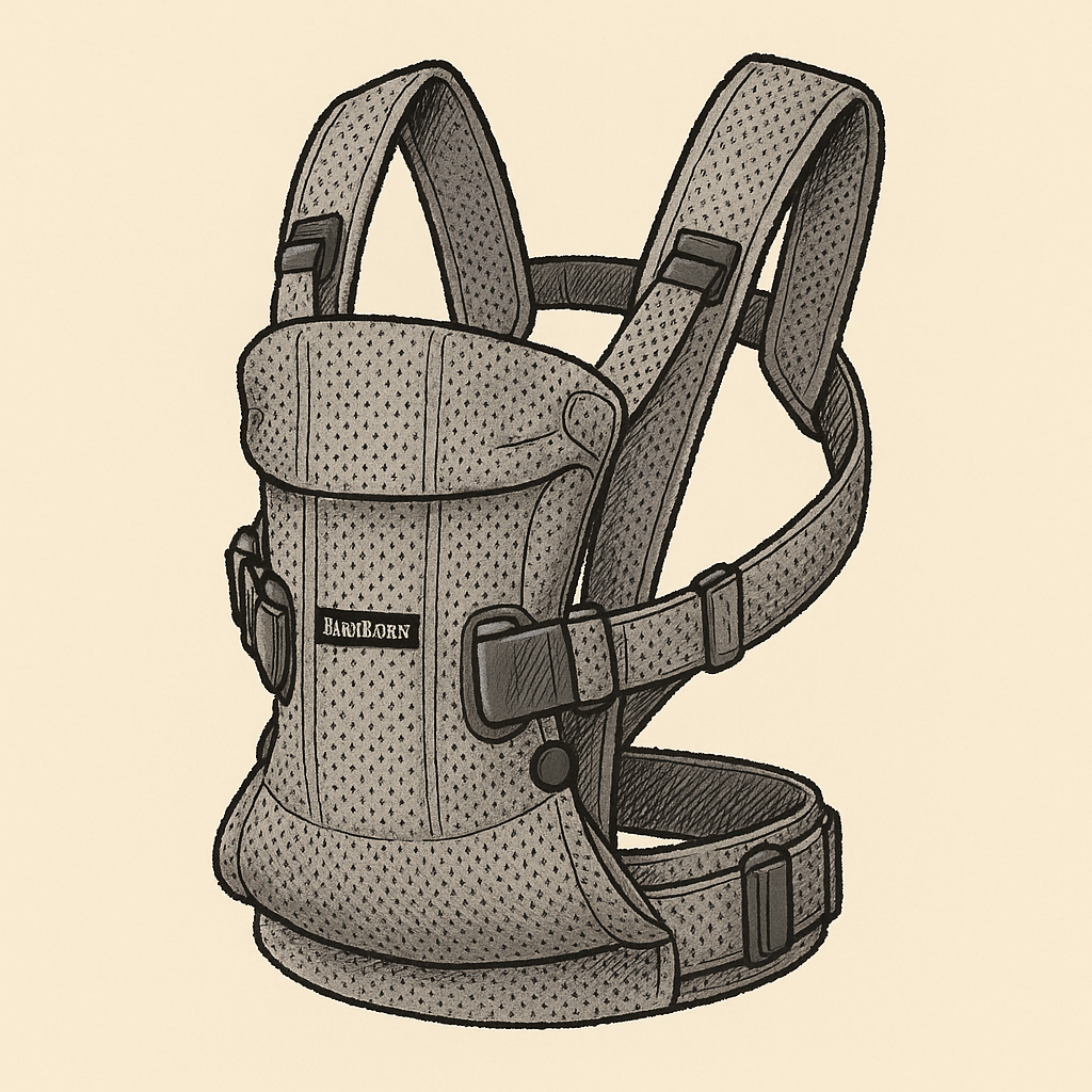 【ベビービョルン ハーモニー レビュー】新生児から使える抱っこ紐！寝かしつけ・夜泣き対策にも効果あり